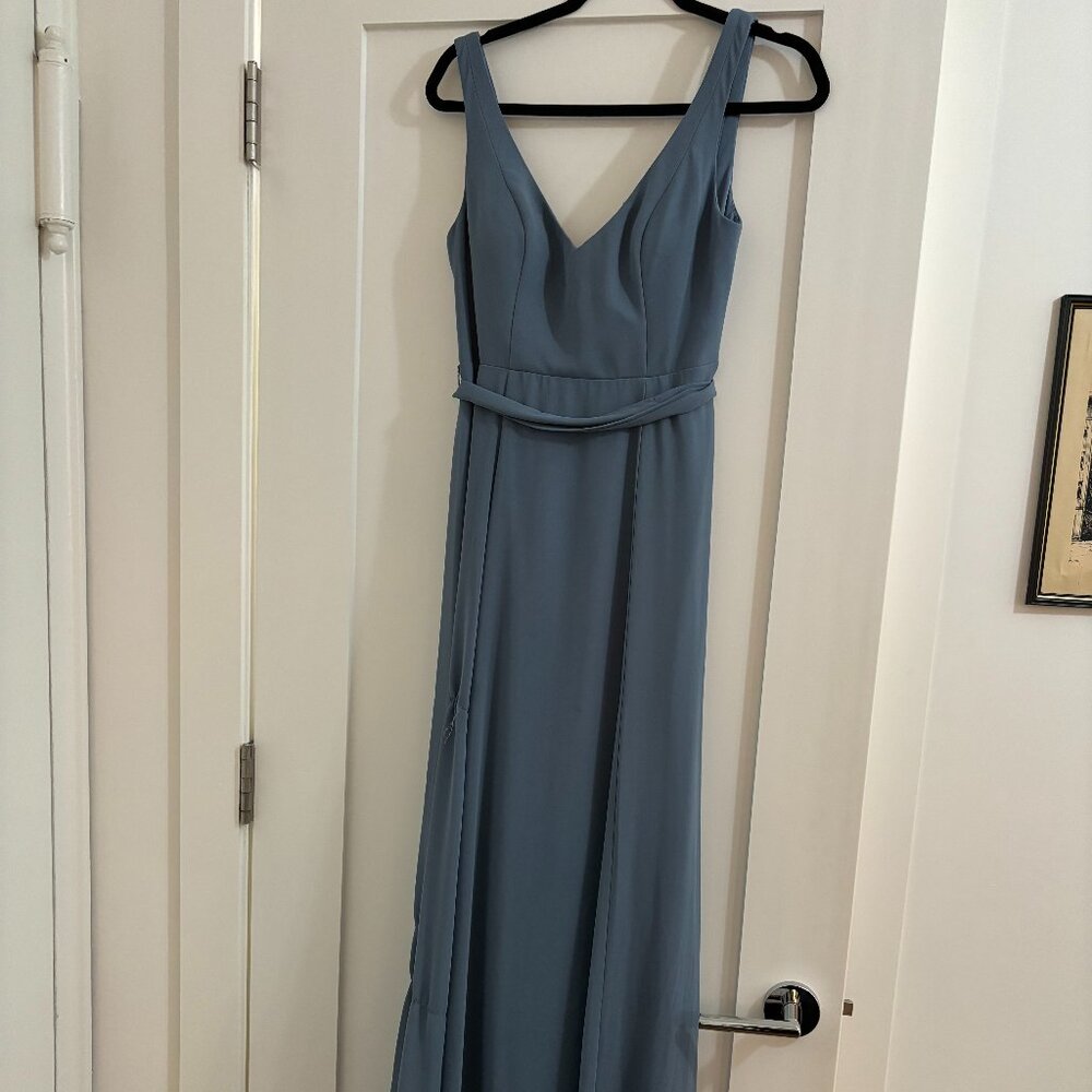 Bill Letzkoff Bridesmaid Dress - Slate Size 6